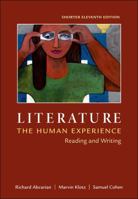 Literature: The Human Experience: Reading and Writing: Shorter Eleventh Edition 1457650657 Book Cover