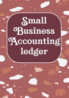 Small Business Accounting Ledger: Simple Cash Book Accounts Bookkeeping Journal/Notebook Log, Track, & Record Expenses & Income for entrepreneurs, moms, women 1713289520 Book Cover