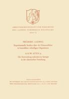 Experimentelle Studien Uber Die Distanzeffekte in Bestrahlten Vielzelligen Organismen. Die Anwendung Radioaktiver Isotope in Der Chemischen Forschung 3663010481 Book Cover