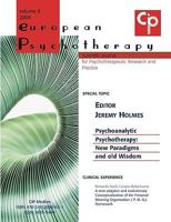 European Psychotherapy Vol. 8 3932096630 Book Cover