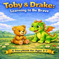 Toby and Drake Learn to Be Brave: A Story Book Ages 3-7 B0GH8VN2PB Book Cover