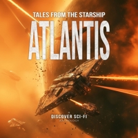 Tales from the Starship Atlantis: A Collection of Science Fiction Stories B0DSYJHRGP Book Cover