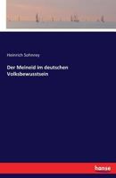 Der Meineid im deutschen Volksbewusstsein 3741187976 Book Cover