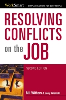 Resolving Conflicts on the Job 0814474136 Book Cover