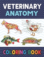Veterinary Anatomy Coloring Book: A Collection of Fun and Easy Veterinary Anatomy Coloring Pages for Kids, Toddlers and Preschool. The New Surprising ... Dog Cat Horse Frog Anatomy Coloring book. B08R4KBLFC Book Cover