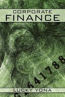 Corporate Finance: Introduction to Corporate Finance 1452084769 Book Cover