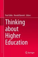 Thinking about Higher Education 3319032534 Book Cover