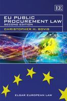 Eu Public Procurement Law 085793841X Book Cover