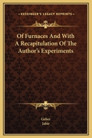 Of Furnaces 1425329268 Book Cover