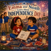 Emma and Noah Learn About Independence Day: A Fourth of July book About Freedom, the Declaration of Independence, and America’s Birthday (Emma and Noah's American Adventures) B0H729NBL2 Book Cover