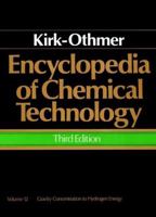 Encyclopedia of Chemical Technology, Gravity Concentration to Hydrogen Energy 0471020656 Book Cover