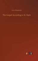 The Gospel According to St. Mark 1016558244 Book Cover