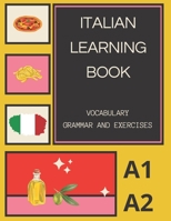 italian Learning Book: A1 A2 Learning Adventure with Vocabulary, Grammar, and Exercises B0CH2BRL2V Book Cover