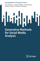 Generative Methods for Social Media Analysis 303133616X Book Cover