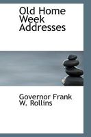 Old Home Week Addresses 1104302101 Book Cover