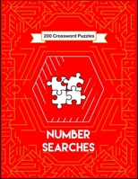 Number Searches: ⭐ Large Print Puzzles |Relax and Solve Number Searches B08P8QK74W Book Cover