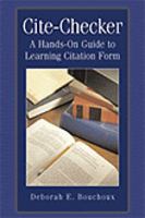 Cite Checker: A Hands-On Guide to Learning Citation Form (The West Legal Studies Series) 0766818934 Book Cover