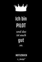 Notizbuch f�r Piloten / Pilot / Pilotin: Originelle Geschenk-Idee [120 Seiten kariertes blanko Papier] 1677481994 Book Cover