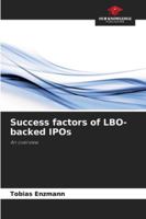 Success factors of LBO-backed IPOs 6208491207 Book Cover