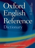 Oxford English Reference Dictionary 0198606524 Book Cover