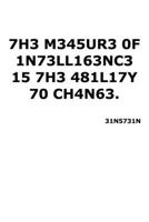 Notebook: Calendar / Planner 2020 Einstein Quote In 1337 / Leet Measure Intelligence 120 Pages, 6X9 Inches, Yearly, Monthly, Weekly & Daily 1673551491 Book Cover