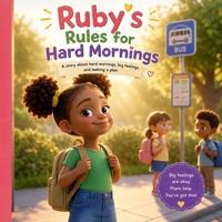 Ruby's Rule for Hard Mornings: A Calming Story for Kids About Big Feelings, Morning Routines, and Asking for Help — Ages 6–8 B0H9T471SL Book Cover