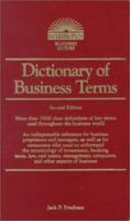 Dictionary of Business Terms (Barron's Business Dictionaries)