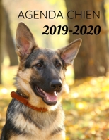 AGENDA CHIEN 2019-2020: Agenda 2019-2020 Berger Allemand | Planning annuel de 366 pages grand modèle | Organiser votre semaine. Organisation mensuelle ... Organisation hebdomadaire (French Edition) 1675535515 Book Cover