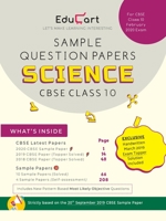 Educart CBSE Sample Question Papers Class 10 Science (For February 2020 Exam) 9387279820 Book Cover