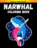 Narwhal Coloring Book: A Coloring Book for Relief Stress B08LNJL42R Book Cover
