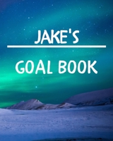 Jake's Goal Book: New Year Planner Goal Journal Gift for Jake / Notebook / Diary / Unique Greeting Card Alternative 1677055960 Book Cover