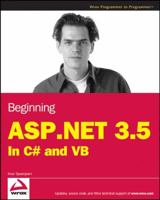 Beginning ASP.NET 3.5: in C# and VB 047018759X Book Cover