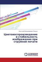 Tsvetovosproizvedenie I Stabil'nost' Izobrazheniya Pri Struynoy Pechati 365937413X Book Cover