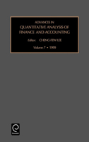 Advances in Quantitative Analysis of Finance and Accounting, Volume 7 0762305649 Book Cover