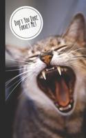 Don't You Dare Forget Me!: Discreet Internet Password Keeper - Store Websites, Usernames, Passwords - Funny Gift Kitten/Cat Lovers 1082481815 Book Cover