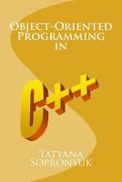 Object-oriented programming in C++ 1502520907 Book Cover