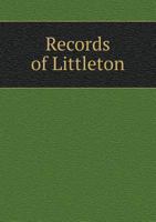 Records of Littleton 5518596596 Book Cover