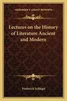 Geschichte der alten und neueren Literatur 1016315805 Book Cover