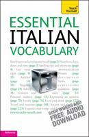Essential Italian Vocabulary: Teach Yourself 0071736816 Book Cover