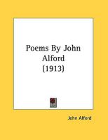 Poems By John Alford (1913) 1177349248 Book Cover