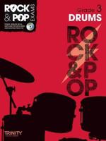 Trinity Rock & Pop Exams: Drums Grade 3 0857362488 Book Cover