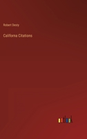 Californa Citations 3368824287 Book Cover