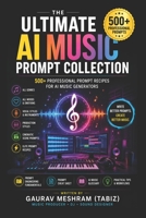 The Ultimate AI Music Prompt Collection: 500+ Professional Prompt Recipes for AI Music Generators B0H73QYH4W Book Cover
