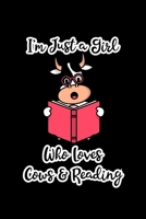 Just a Girl Who Loves Cows: Cows Notebook | Cute Gift for Girls and Women (120 Lined Pages, 6" x 9”) 1710608927 Book Cover