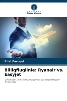 Billigfluglinie: Ryanair vs. Easyjet (German Edition) 6208405572 Book Cover