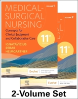 Medical-Surgical Nursing: Concepts for Clinical Judgment and Collaborative Care, 2-Volume Set 032387827X Book Cover
