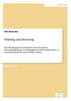 Prufung Und Beratung 3838645294 Book Cover