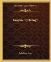 Grapho Psychology 0766187241 Book Cover
