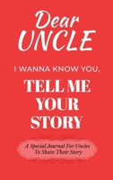 Dear Uncle Guided Journal For Memory Keepsake, I Wanna Know You, Tell Me Your Life Story: A Special Journal For Uncles To Share Their Story B0DSDMNZ3N Book Cover