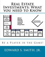 Real Estate Investments: What you need to Know 152375110X Book Cover